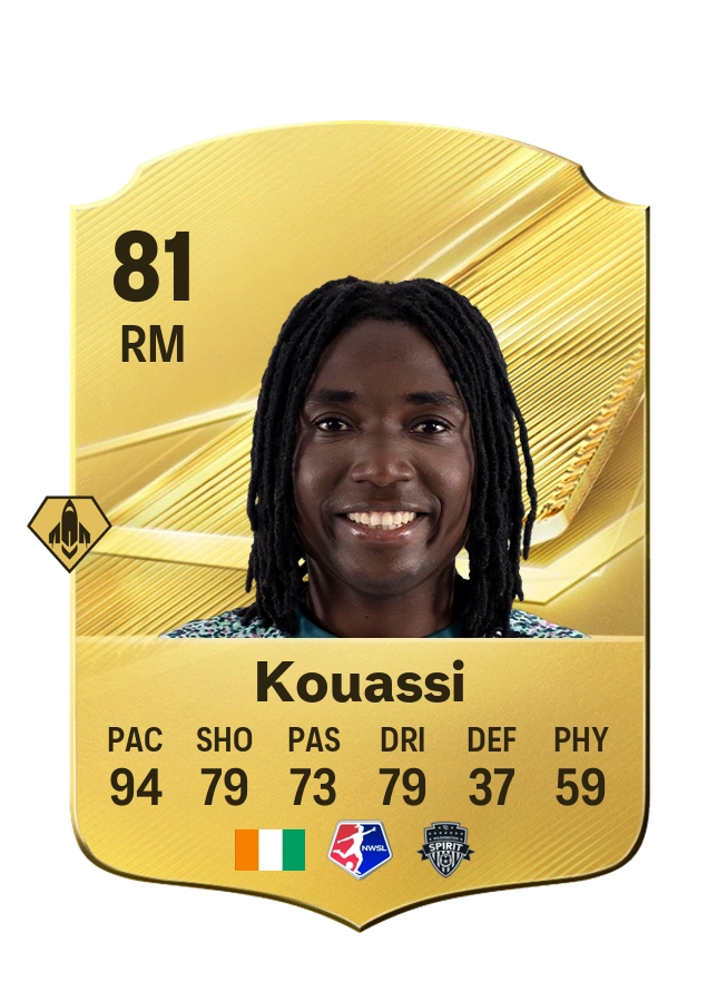 Rosemonde Kouassi, Common card, rated 81