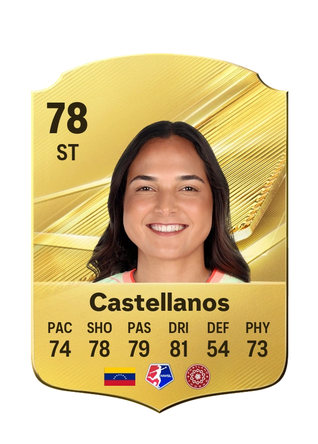 Deyna Castellanos, Common card, rated 78