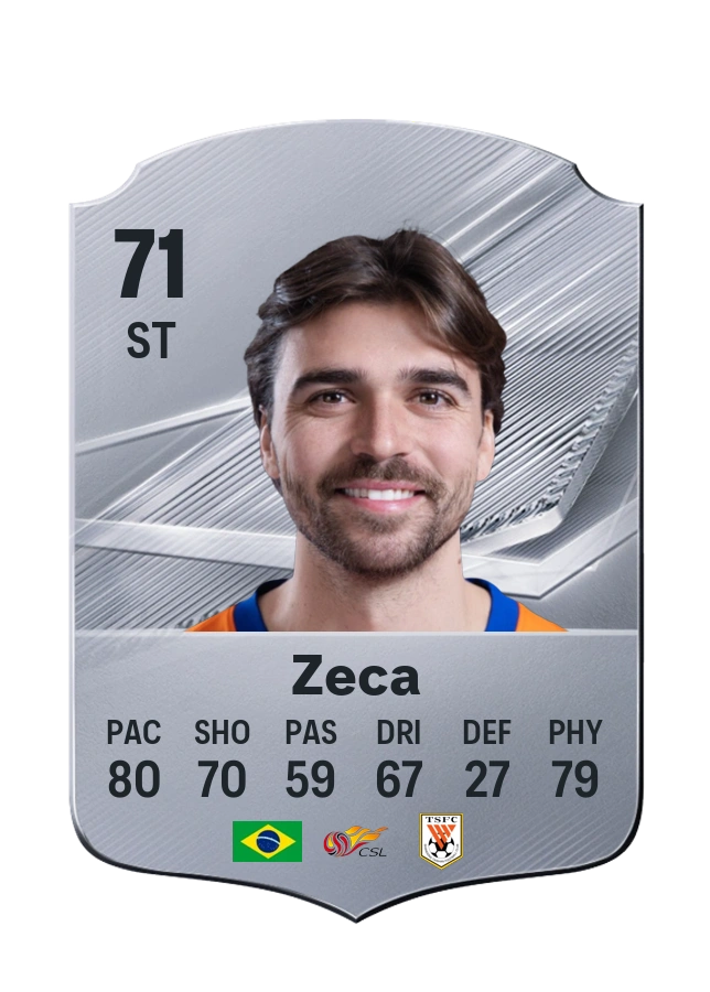 Carta Common de Zeca, overall 71