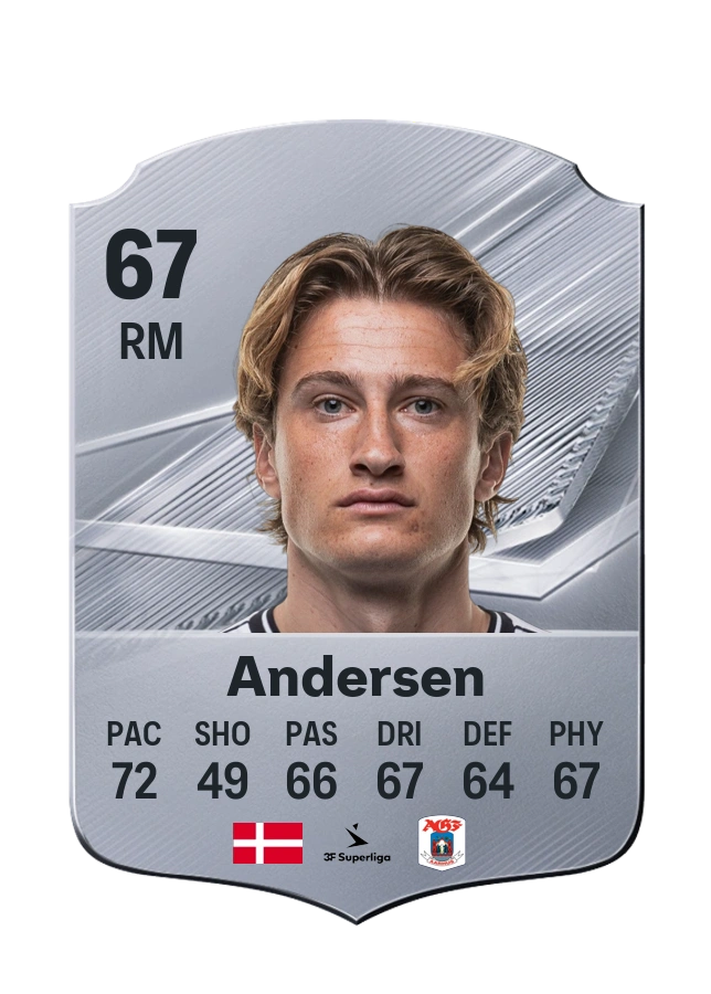 Carte Common de Jacob Andersen, note 67