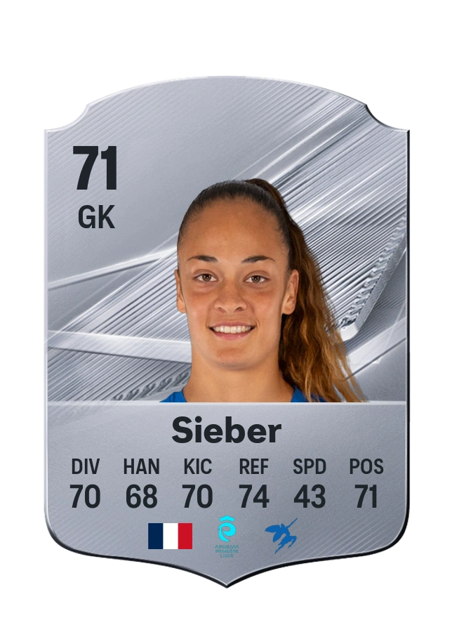 Marie-Morgane Sieber, Common card, rated 71