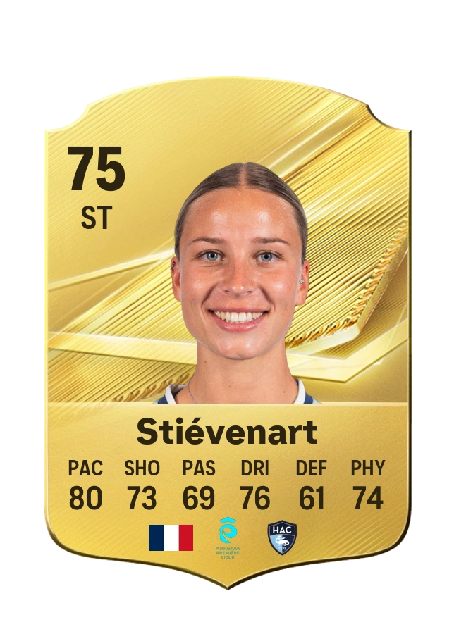 Zoé Stiévenart, karta Common, ocena 75