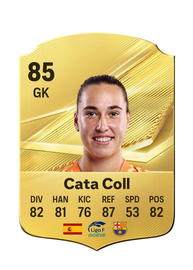 Cata Coll، بطاقة Common، بتقييم 85