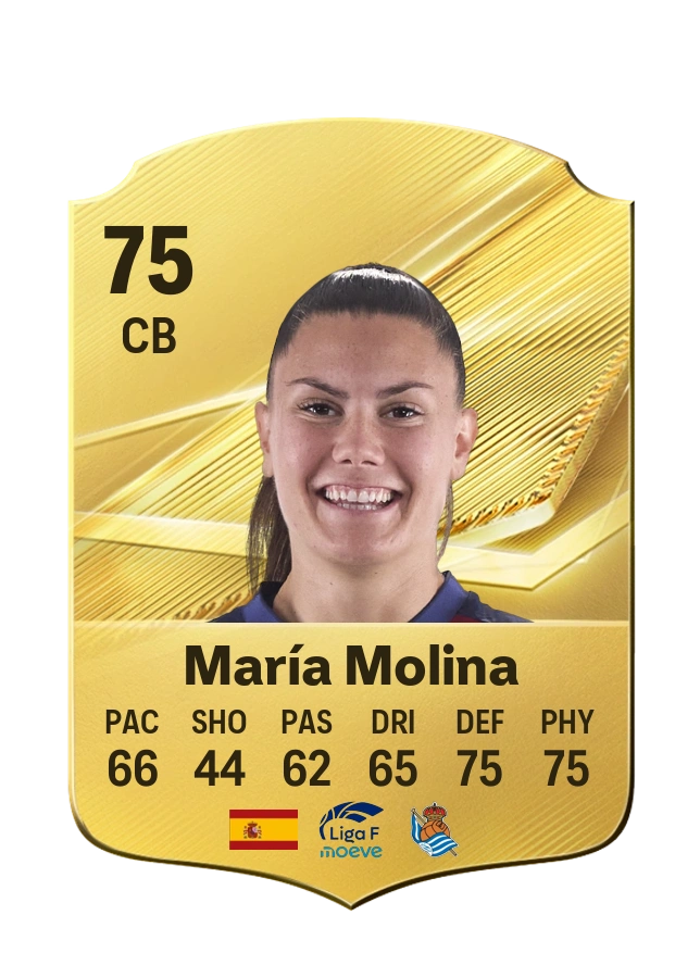 María Molina, Common card, rated 75