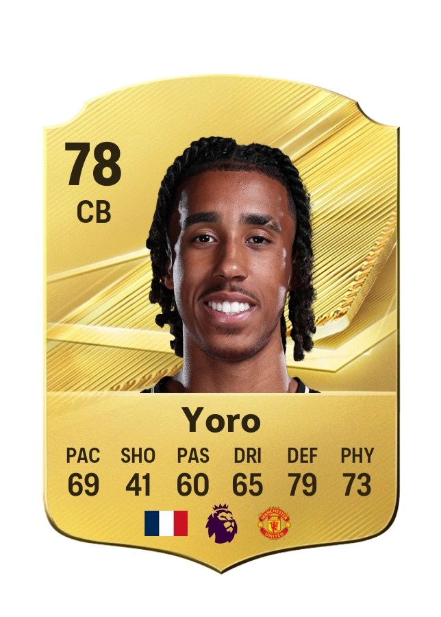 Leny Yoro, Common card, rated 78