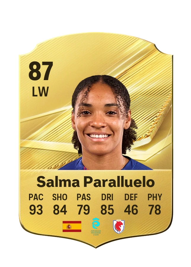 Carta Common de Salma Paralluelo, overall 87