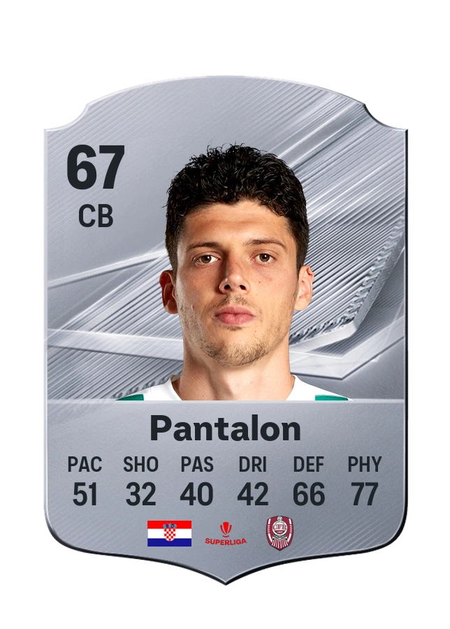 Renato Pantalon, Common card, rated 67
