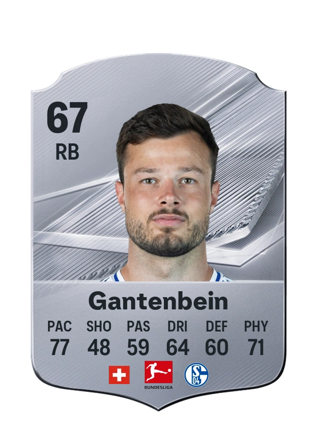 Adrian Gantenbein, Common card, rated 67