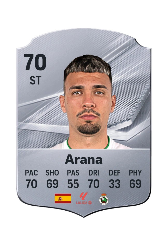 Arana, Common card, rated 70