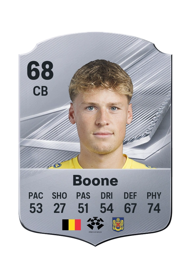 Carte Common de Viktor Boone, note 68