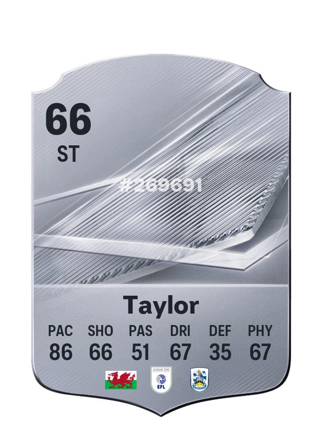 Joe Taylor, Common card, rated 66