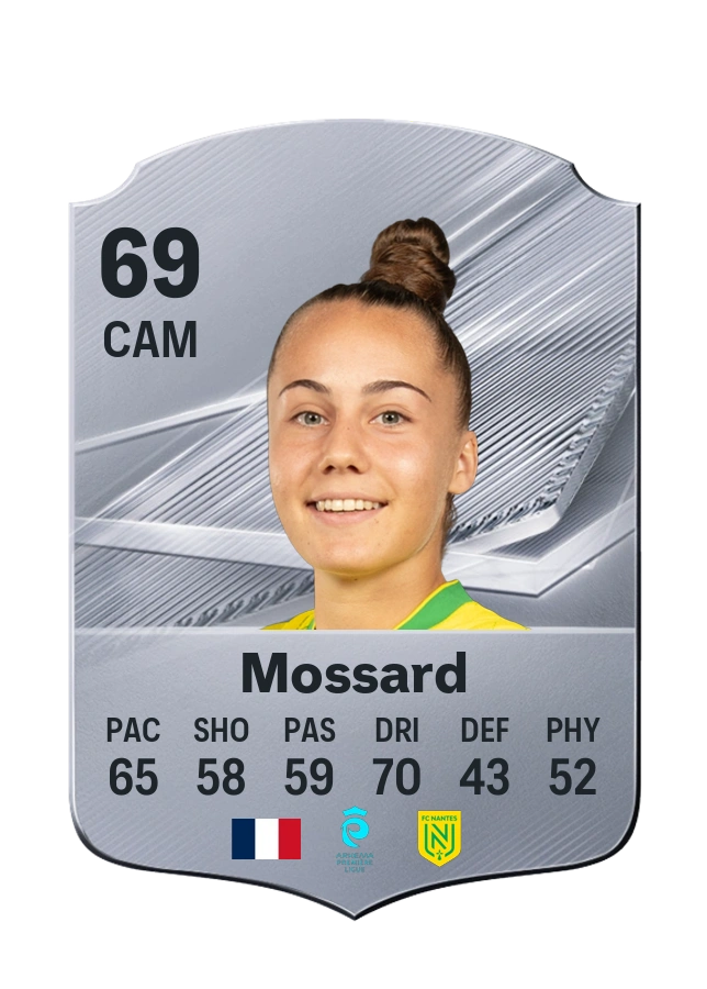 Juliette Mossard, Common card, rated 69