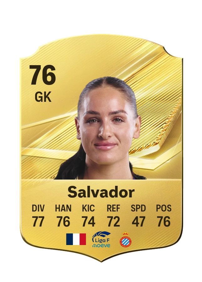 Romane Salvador, Common card, rated 76