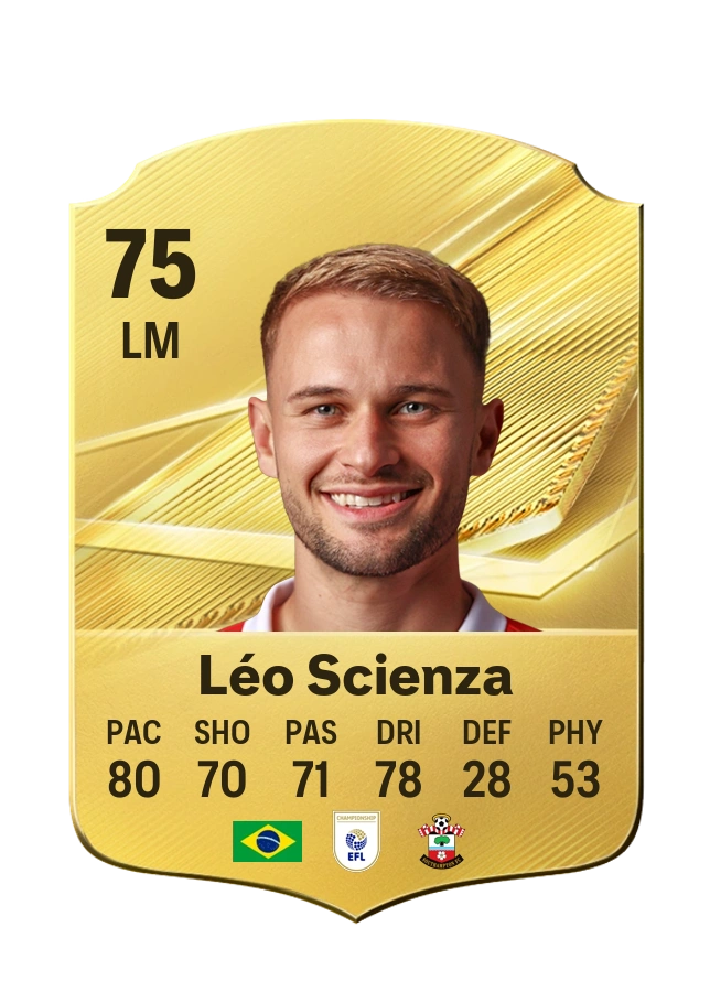 Léo Scienza, Common-kaart, rating 75