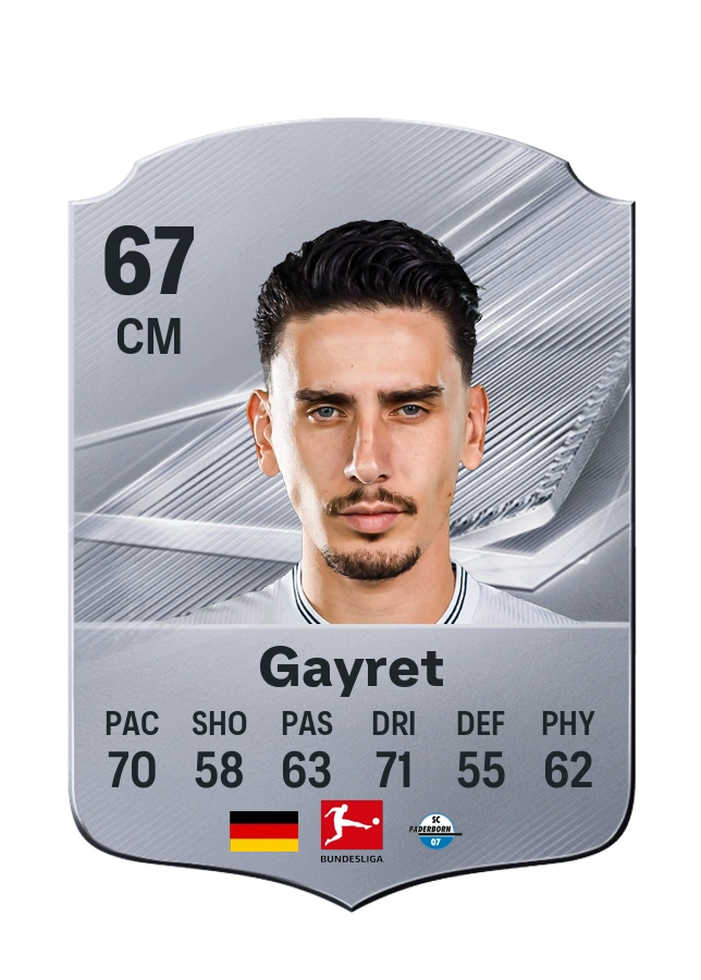 Timur Gayret, karta Common, ocena 67