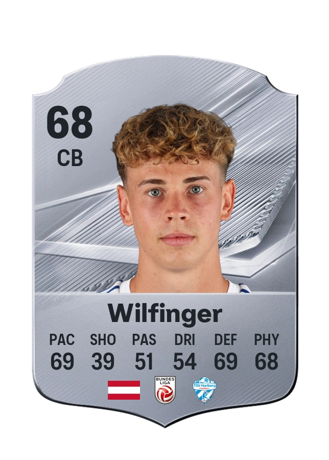 Carta Common di Fabian Wilfinger, valutazione 68