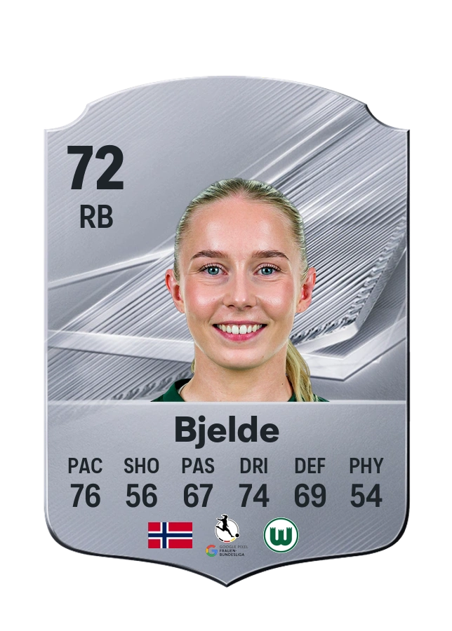 Thea Bjelde, Common card, rated 72