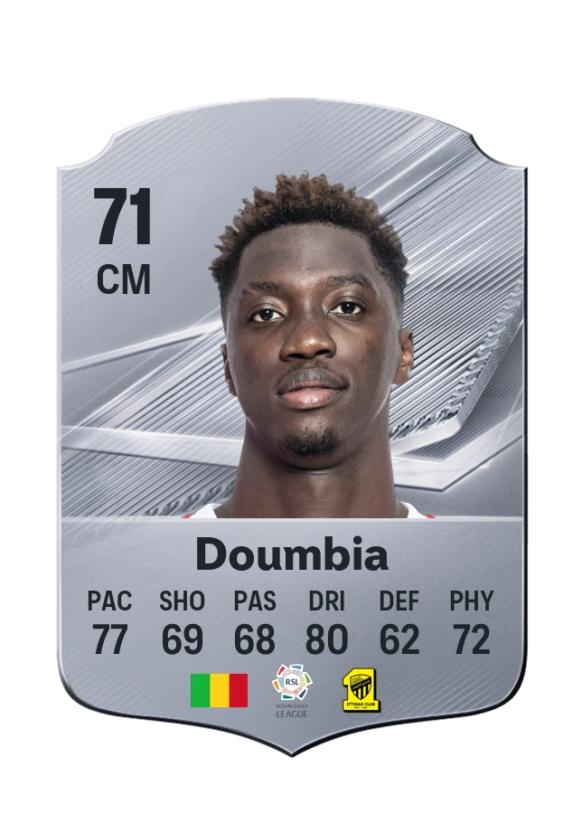 Mahamadou Doumbia, Common card, rated 71