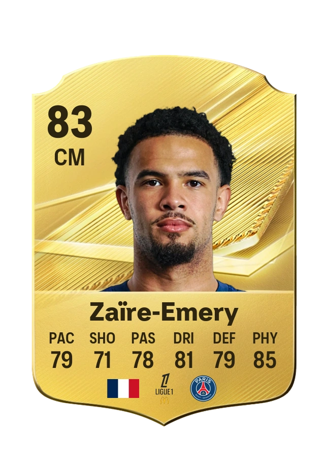Warren Zaïre-Emery, Common-kaart, rating 83