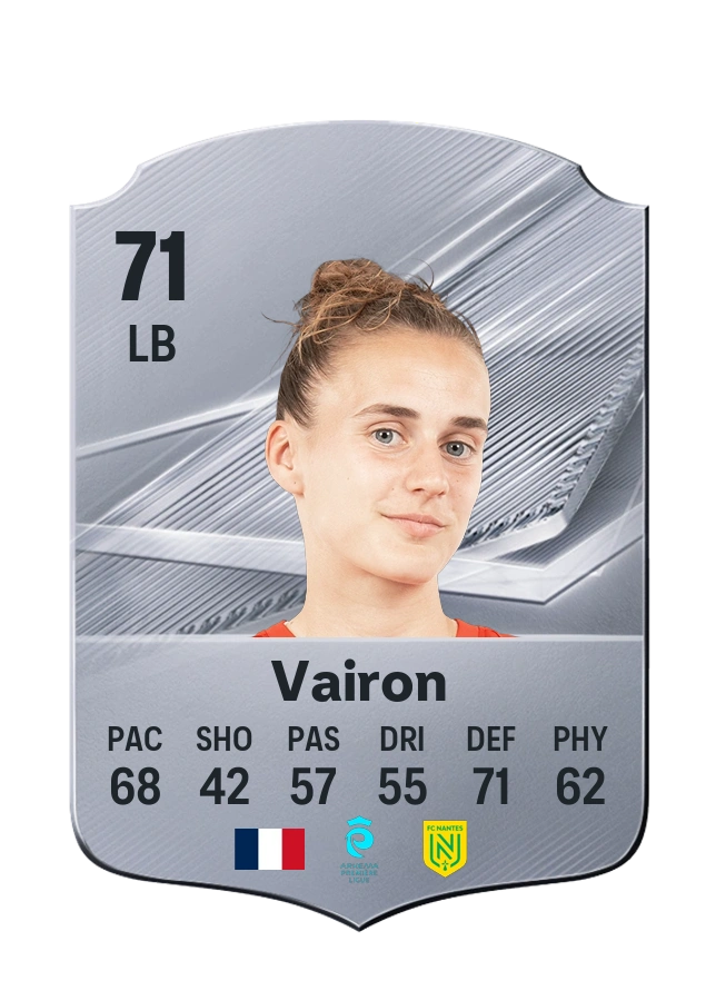 Margaux Vairon, Common card, rated 71