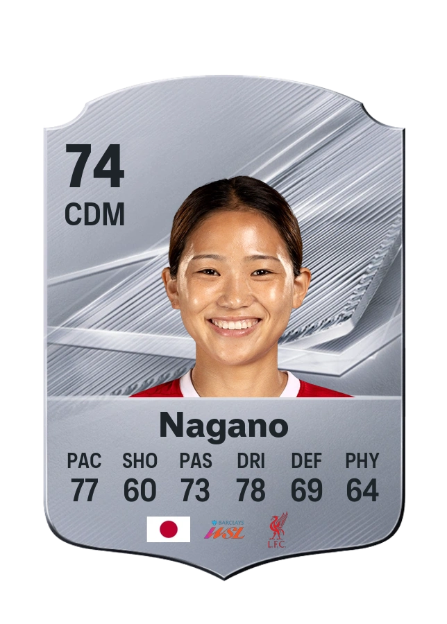 Fuka Nagano، بطاقة Common، بتقييم 74