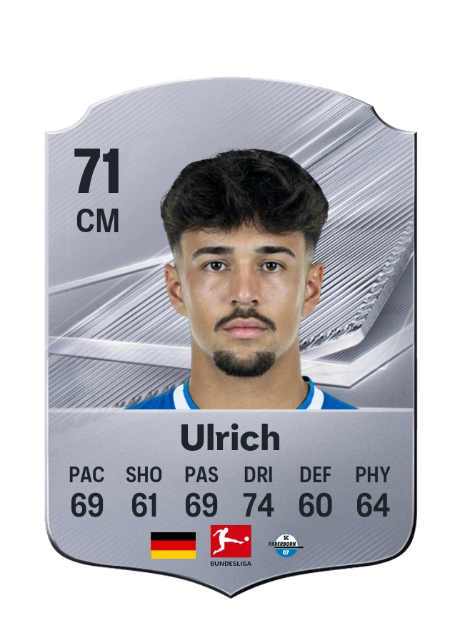 Laurin Ulrich, Common card, rated 71