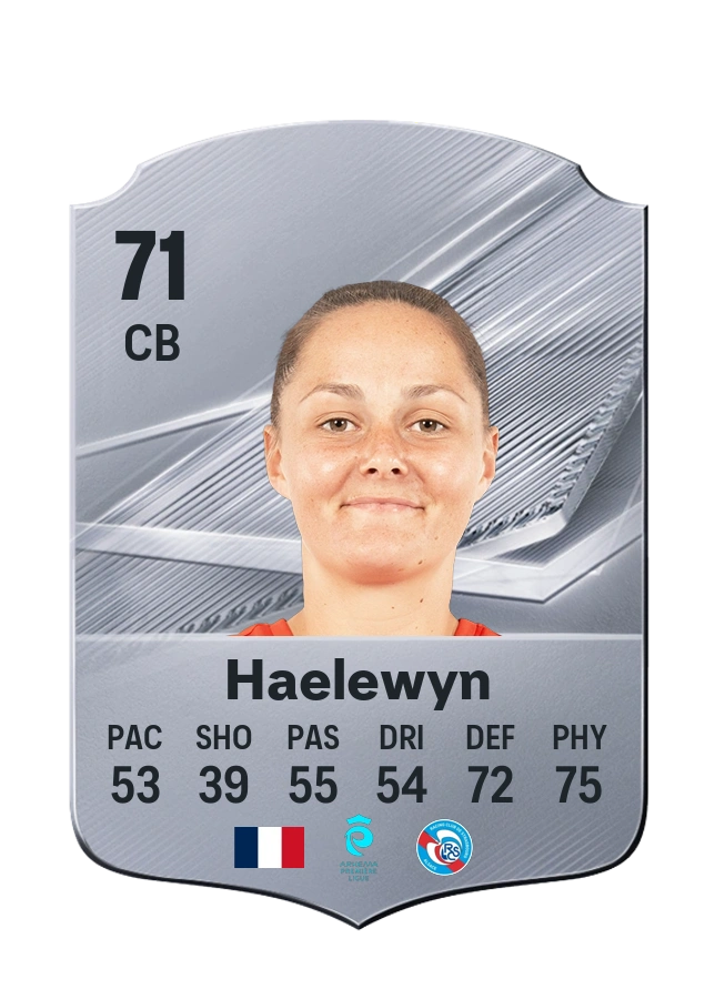 Marion Haelewyn, Common card, rated 71