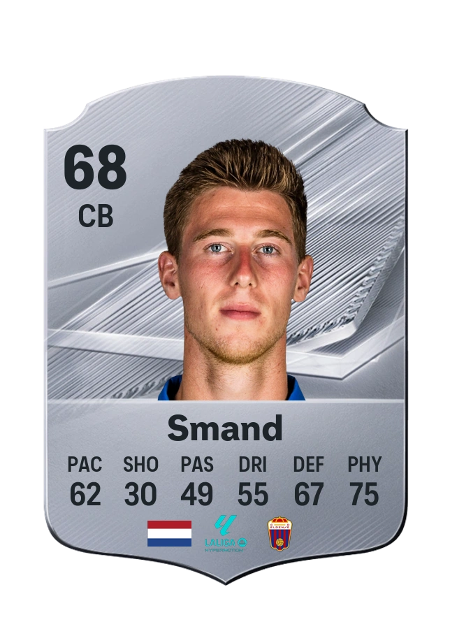 Floris Smand, Common card, rated 68