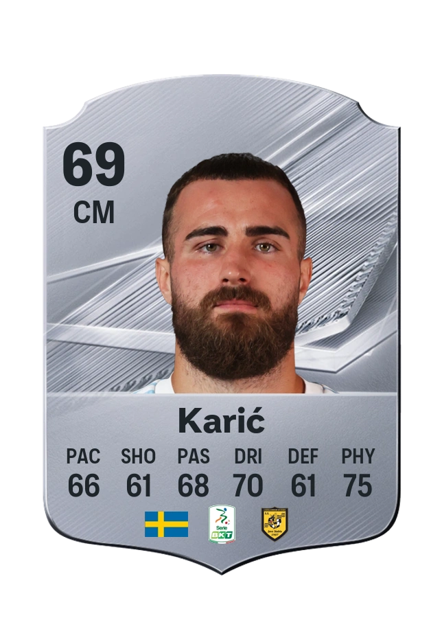 Carta Common de Nermin Karić, valoración 69