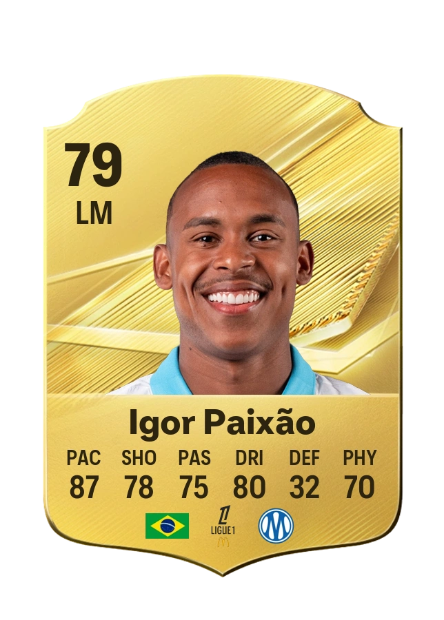 Igor Paixão, Common kartı, reyting 79