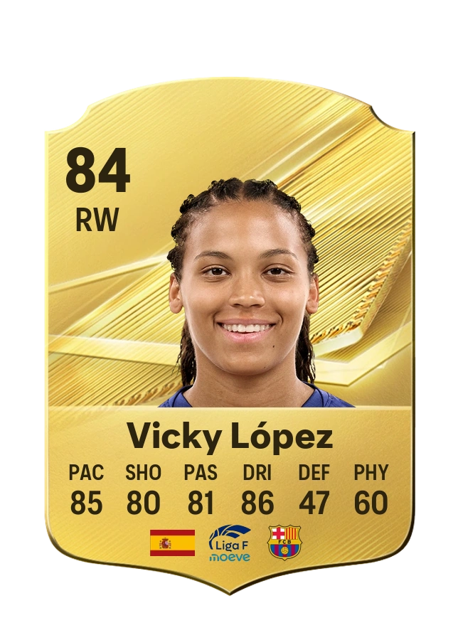Carta Common de Vicky López, valoración 84