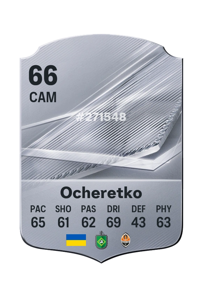 Carta Common de Oleg Ocheretko, overall 66