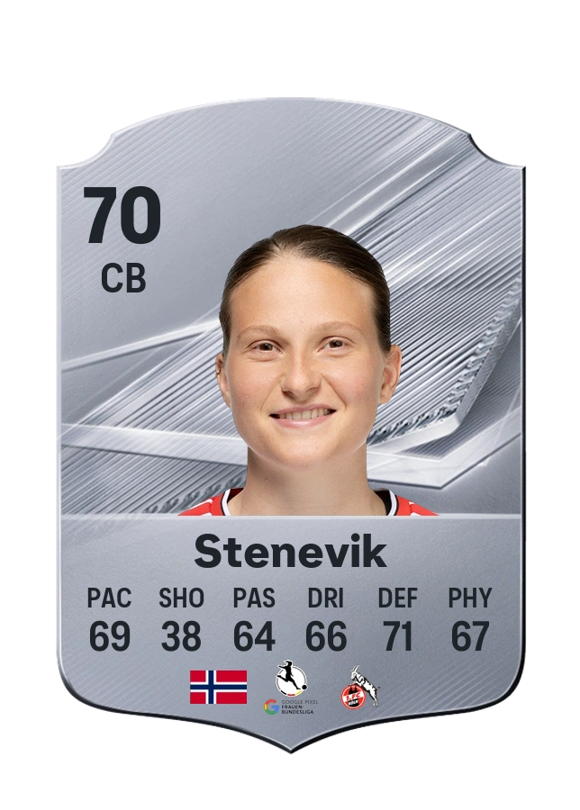 Elise Stenevik, Common card, rated 70