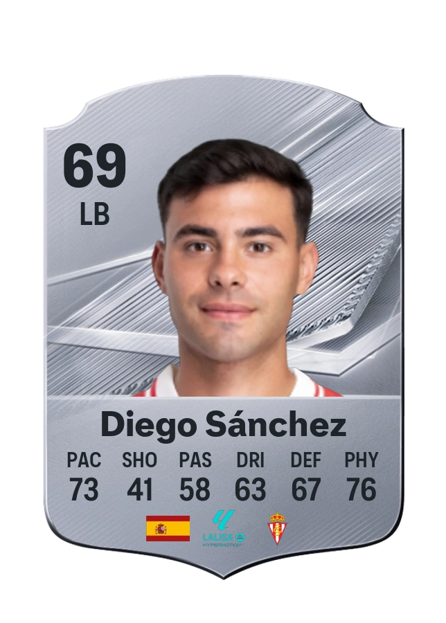Carta Common de Diego Sánchez, overall 69