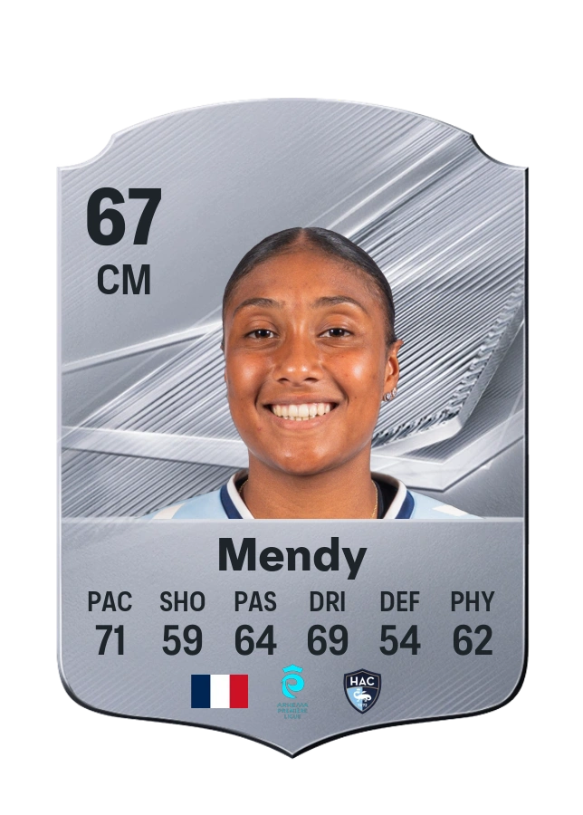 Mélinda Mendy, Common kartı, reyting 67