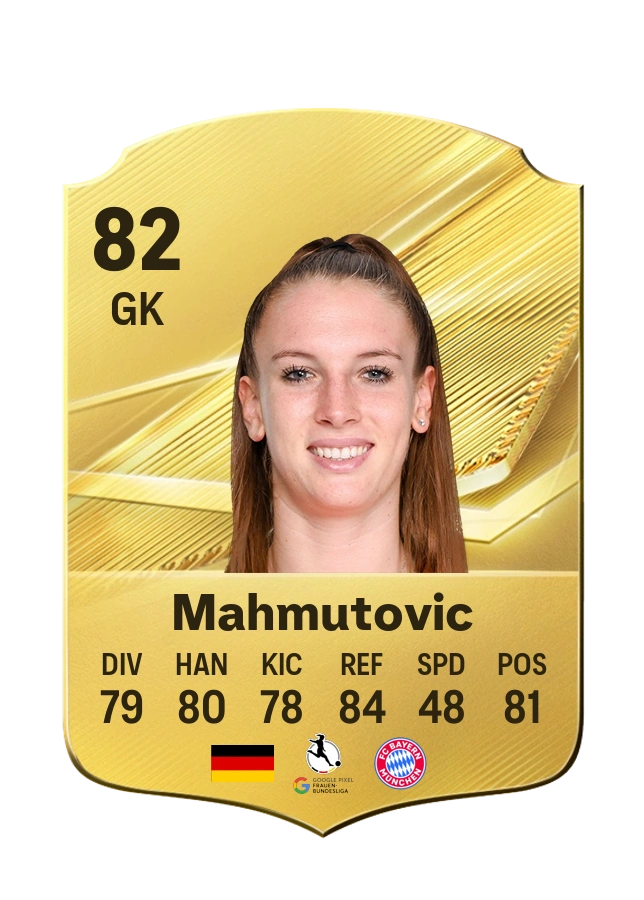 Ena Mahmutovic, Common card, rated 82