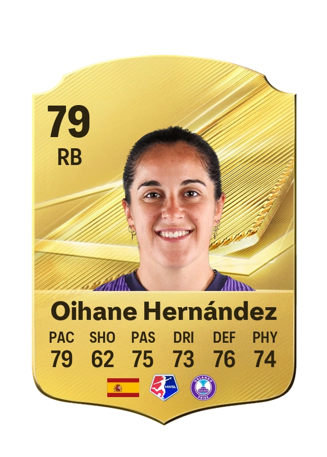 Oihane Hernández, Common card, rated 79