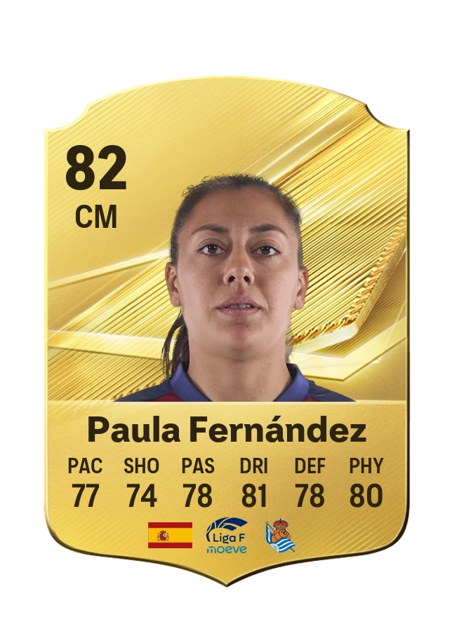 Paula Fernández, karta Common, ocena 82