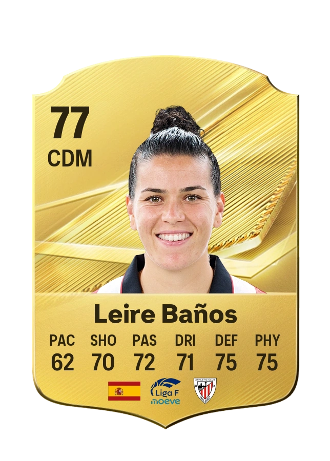 Carta Common di Leire Baños, valutazione 77
