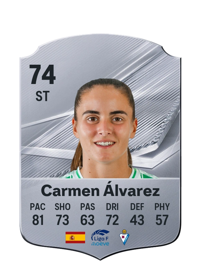 Carmen Álvarez, karta Common, ocena 74