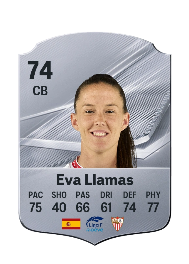 Carta Common de Eva Llamas, overall 74