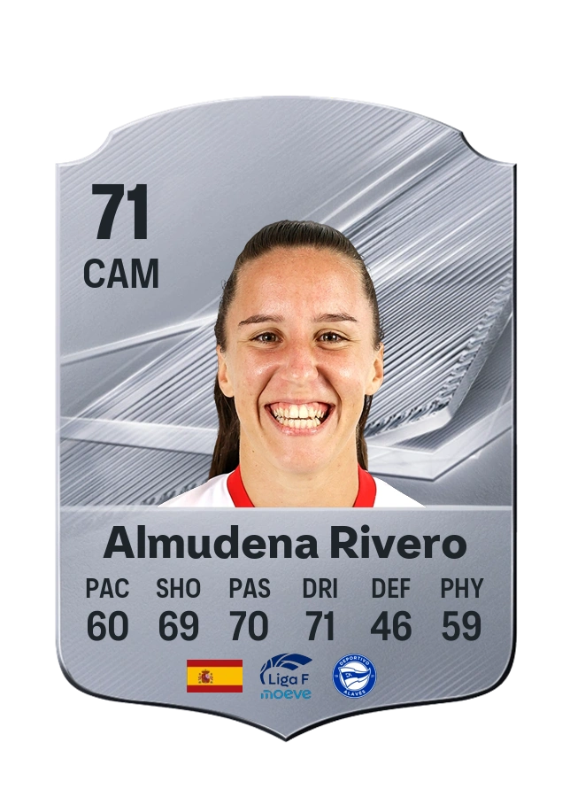 Almudena Rivero, Common card, rated 71