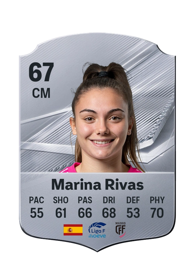 Marina Rivas, Common card, rated 67