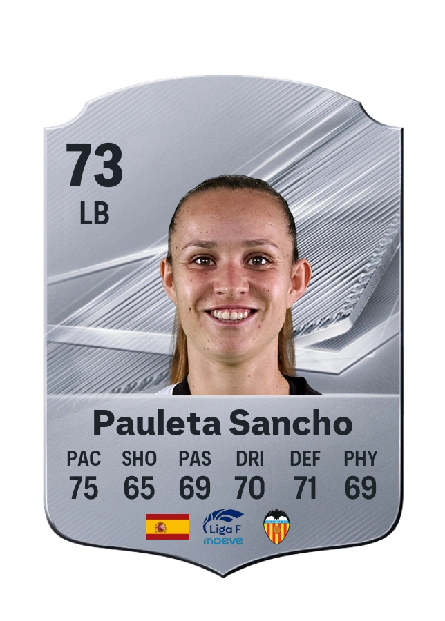 Pauleta Sancho, Common card, rated 73