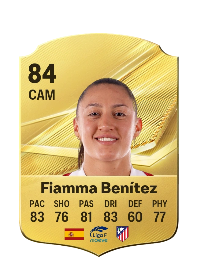 Fiamma Benítez, karta Common, ocena 84