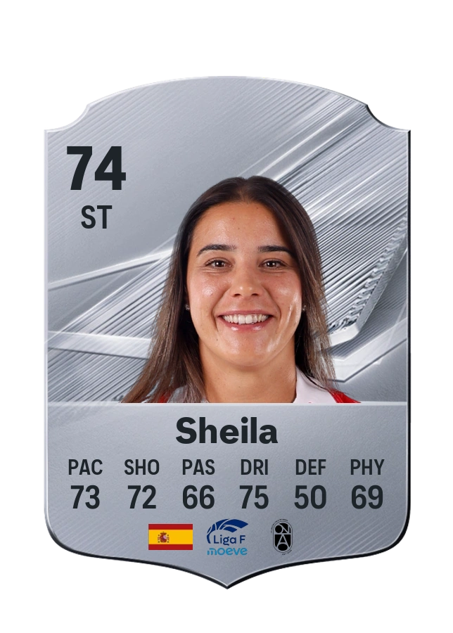Sheila, Common-kaart, rating 74