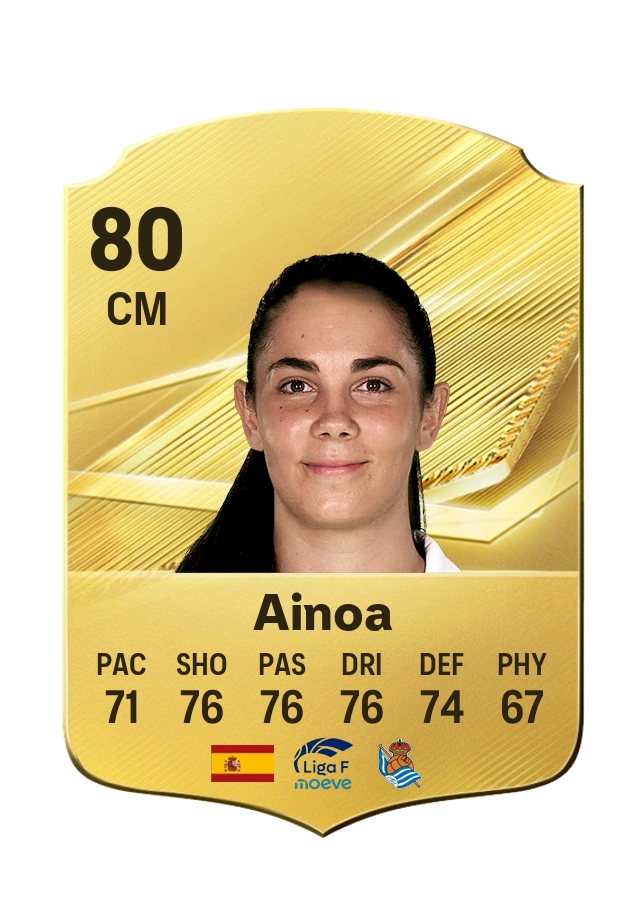 Ainoa, Common card, rated 80