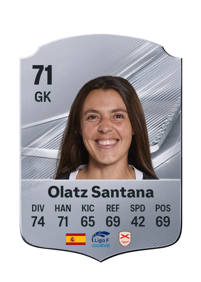 Carta Common di Olatz Santana, valutazione 71