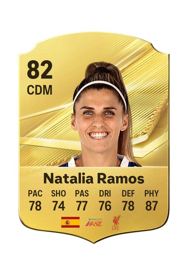 Carta Common di Natalia Ramos, valutazione 82
