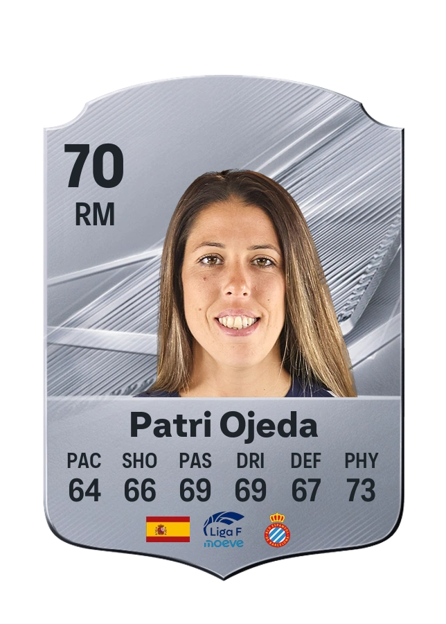 Patri Ojeda, karta Common, ocena 70